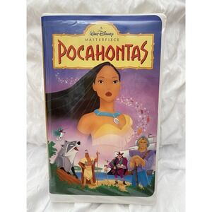 Disney's Pocahontas Masterpiece Collection VHS 1996 Clamshell Edition